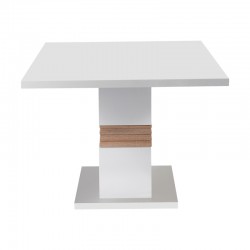 Zoekrin Inart table white mdf 200x100x76cm