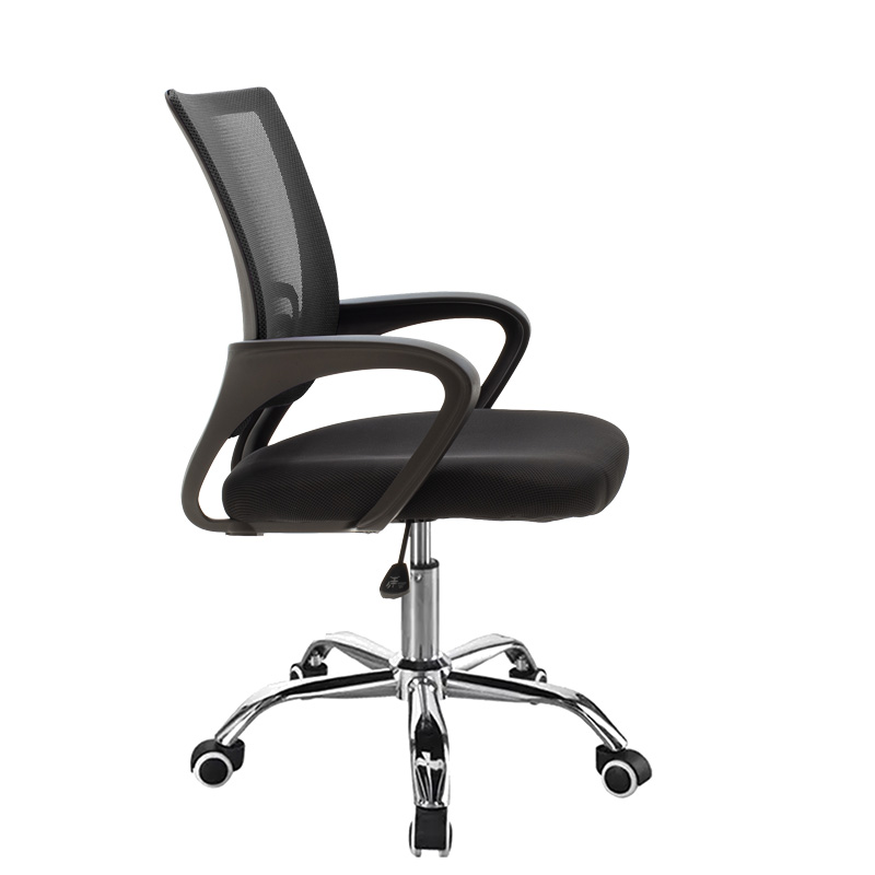 Berto II pakoworld office chair recline with mesh fabric in black shade 57.5x54.5x81-91cm