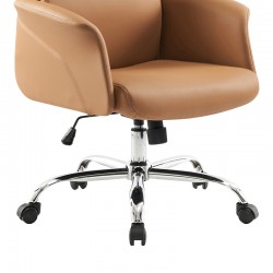 Manager office chair Derjio pakoworld brown pu 68x66x115cm