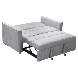Sofa set 2pcs Commit pakoworld fabric grey