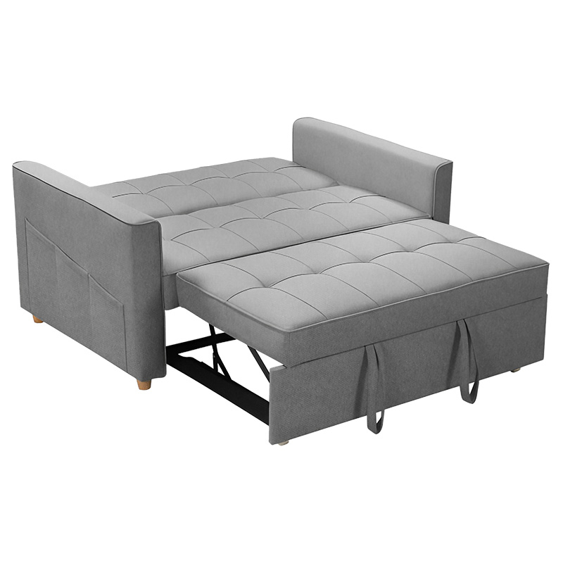 Sofa set 2pcs Commit pakoworld fabric dark grey