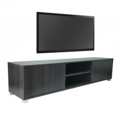 TV cabinet Darion pakoworld melamine black180x40x41cm