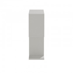 Side table Kora pakoworld melamine white 60x20x60cm