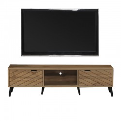 TV cabinet Thelma pakoworld sonoma melamine 150x40x41.6cm
