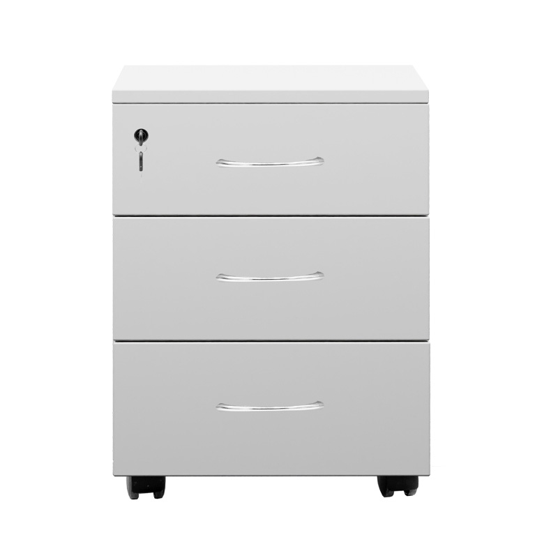 Mobile drawer Amazon pakoworld white melamine 39x47x52.5cm