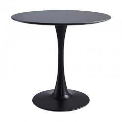 Table Elijah pakoworld black D60x74cm