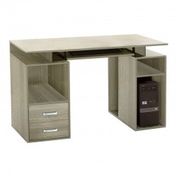 Computer desk Liberion pakoworld in natural wood color 120x55x76cm