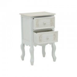 Pazlen Inart chest of drawers antique white color mdf 40x45x65cm