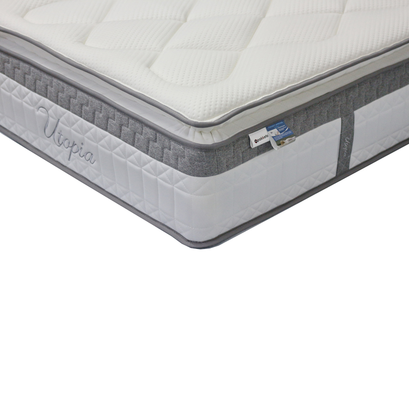 Mattress Utopia pakoworld pocket spring with topsoil 30-32cm 100x200cm