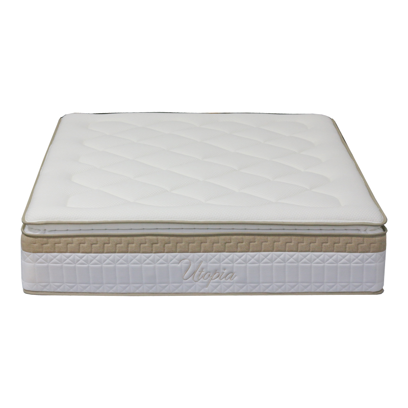 Utopia pakoworld pocket spring mattress with aloe vera top layer 30-32cm 150x200cm