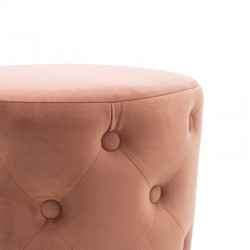 Cora pakoworld stool rotten apple - golden metal 40x40x42cm
