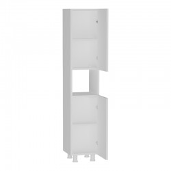 Wanka pakoworld column wardrobe in white 30x32x144cm