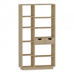 Bookcase with drawers Dakin pakoworld in oak shade 80x25x190cm