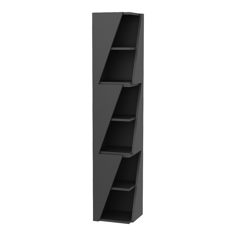 Klaro pakoworld column bookcase in anthracite shade 32x32x165cm