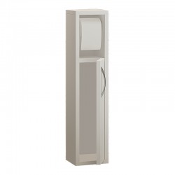 Maretto pakoworld column cabinet in white 16x14x70cm