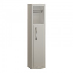 Maretto pakoworld column cabinet in white 16x14x70cm