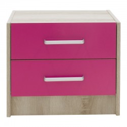 Children\'s nightstand Looney pakoworld castillo-pink 47,5x40,5x40,5