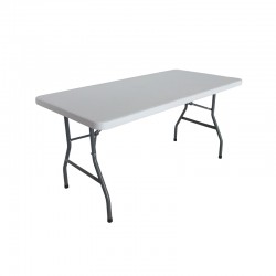 Catering-conference table Aprilia pakoworld white one-piece surface 152x76x74cm