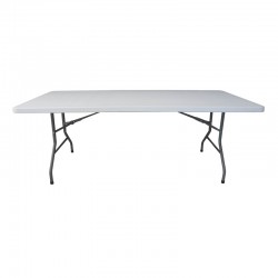 Catering-conference table Aprilia pakoworld white one-piece surface 198x90x74cm