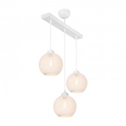 Three-light ceiling lamp PWL-0973 II pakoworld E27 white 50x18x85cm