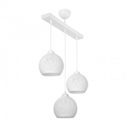 Three-light ceiling lamp PWL-0973 II pakoworld E27 white 50x18x85cm