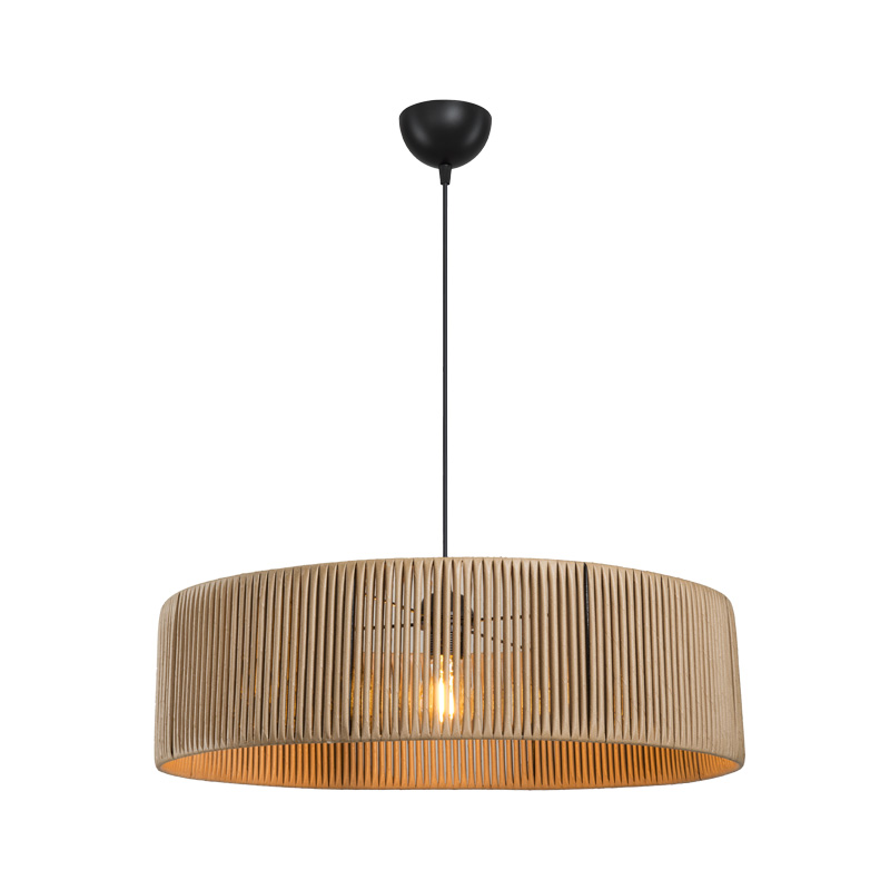 Tebaha pakoworld single-light ceiling lamp E27  in natural shade Φ55x20cm