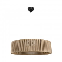 Tebaha pakoworld single-light ceiling lamp E27  in natural shade Φ55x20cm