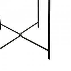 Caius pakoworld metal table in black shade D46x52cm