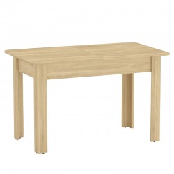 Dining table Quiin pakoworld expandable sonoma 120-174x70x73.5cm