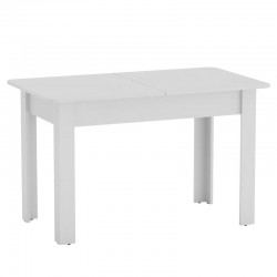 Dining table Quiin pakoworld extendable white 120-174x70x73.5cm