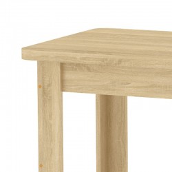 Dining table Celeste pakoworld sonoma table 100x60x73.5cm