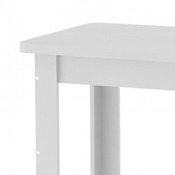 Dining table Celeste pakoworld white table 100x60x73.5cm