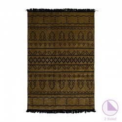 Carpet PWC-0049 pakoworld brown-black 180x120cm