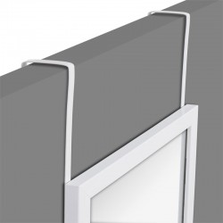 Door mirror PWD-0111 pakoworld polyresn-white 34x1.7x94cm