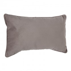 Deco cushion Lubel pakoworld in grey-brown color 30x50cm