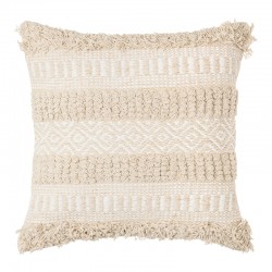 Deco cushion Notika I pakoworld in beige color 40x40cm