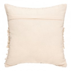 Deco cushion Notika II pakoworld in beige color 40x40cm