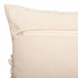 Deco cushion Notika II pakoworld in beige color 40x40cm