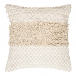 Deco cushion Notika II pakoworld in beige color 40x40cm