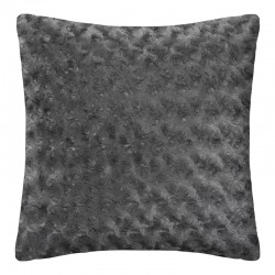 Deco cushion Luxir pakoworld in grey color 45x45cm