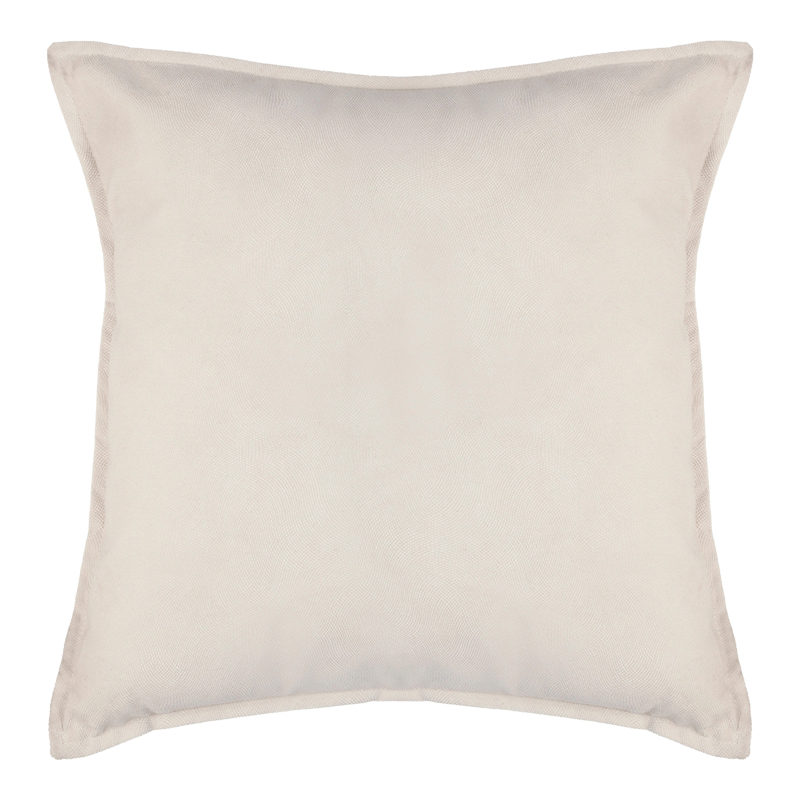 Deco cushion Glober pakoworld in ivory color 45x45cm