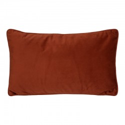 Deco cushion Lubel pakoworld in terracotta color 30x50cm