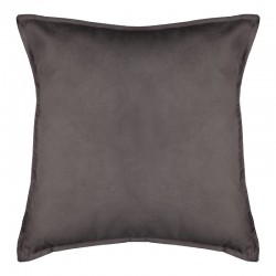 Deco cushion Derfon pakoworld in dark grey color 55x55cm