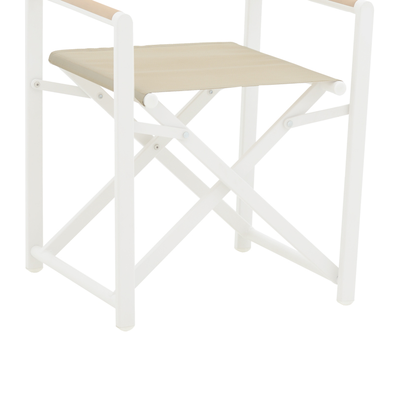 Mabu-Synergy dining table set of 5 pakoworld white aluminum and plywood in natural color 80x80x74cm