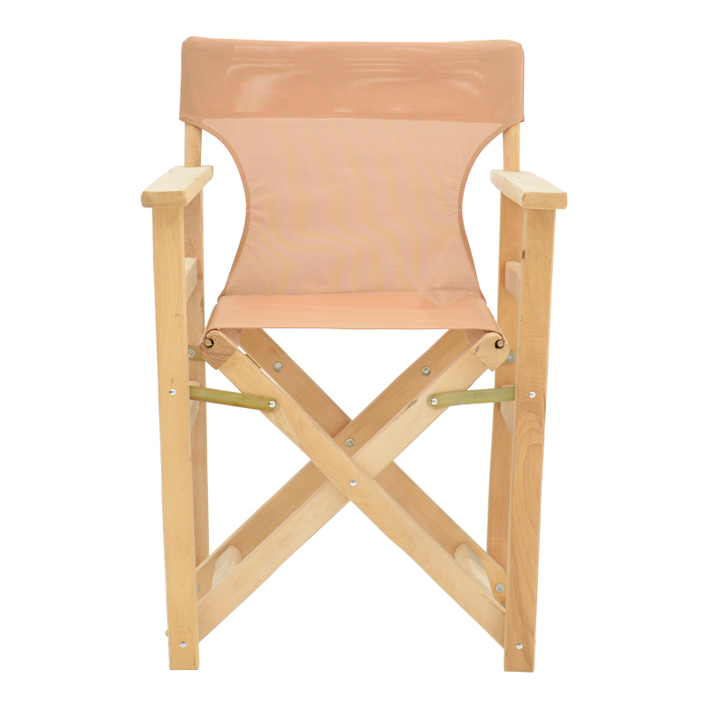 Director\'s armchair frame Kompa pakoworld solid beech wood inpainted wood color 56.5x54x88cm