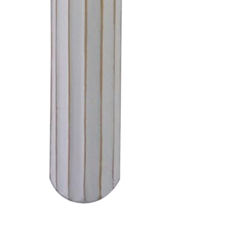 Decorative vase Sammy Inart metal in gold and white shade D15.2x88.4cm