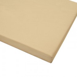 Lounger sunbed Sunset pakoworld fabric beige 60x185x10cm