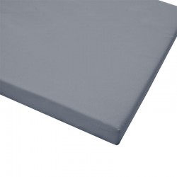 Lounger sunbed Sadie pakoworld fabric grey 65x185x10cm