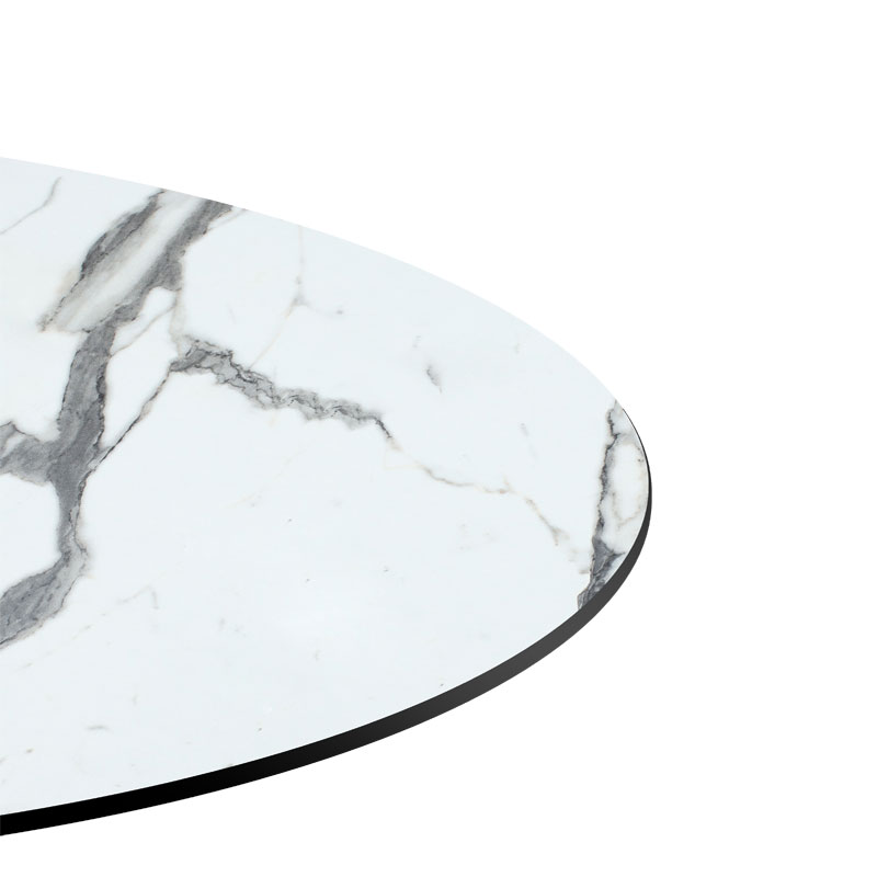 Table surface Melody pakoworld HPL white marble D60cm