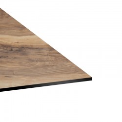 Table surface Noble pakoworld HPL walnut 69x69cm